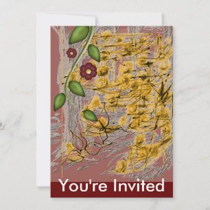 Invitación Golden Woods