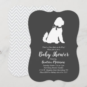Invitación Goldendoodle Baby Shower Sexo neutral