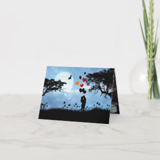 Invitación Golding Rose Doblada