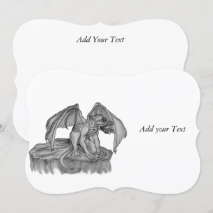 Invitación Golem Gargoyle