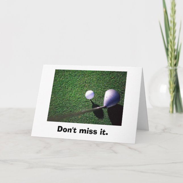 Invitación golf-05, no lo faltan (Anverso)