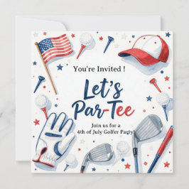 Invitación GOLF  4 de julio   Fiesta del golfista del Día de 