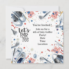 Invitación GOLF  4 de julio   Fiesta del golfista del Día de 