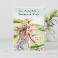 Golf Bachelorette Party en el campo de golf