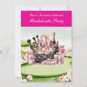 Invitación Golf Bachelorette Party en el campo de golf