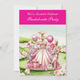 Invitación Golf Bachelorette Party en el campo de golf