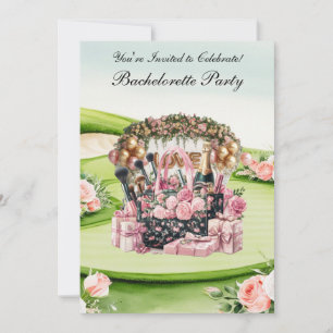 Invitación Golf Bachelorette Party en el campo de golf