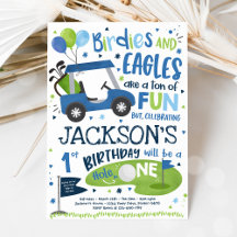 Golf Cumpleaños Hole In One Golf Primer Fiesta Cum