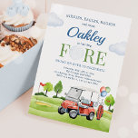 Invitación Golf Fore Birthday Golf Golfing 4º Fiesta de cumpl<br><div class="desc">Golf Fore Birthday Golf Golfing 4ª Invitación a la fiesta de cumpleaños Todos los diseños son © PIXEL PERFECTION FIESTA LTD</div>