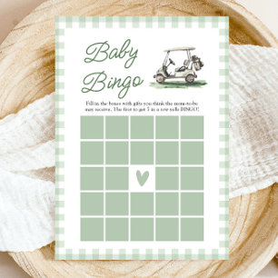 Invitación Golf Nuevo en el Club Bebé Bingo Juego de Shower d
