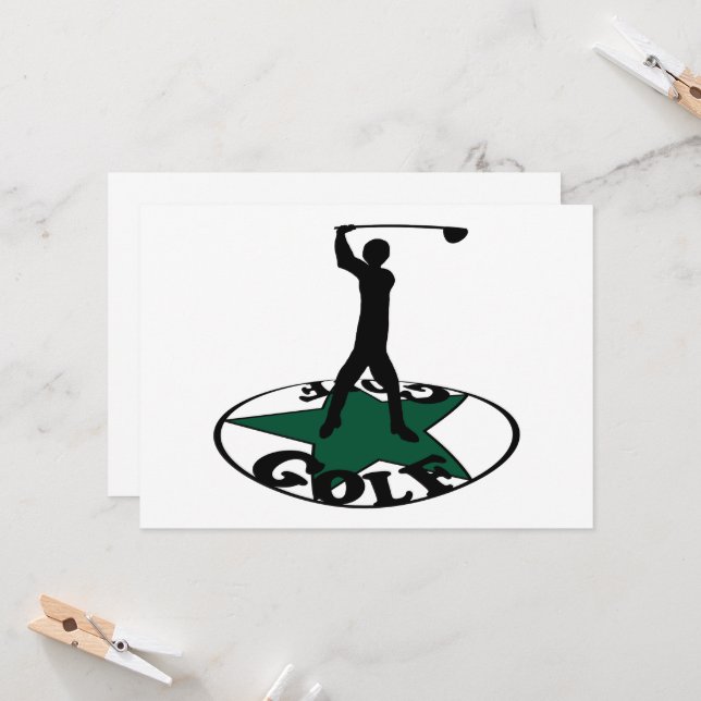 Invitación Golf: un juego maravilloso (Anverso/Reverso In Situ)