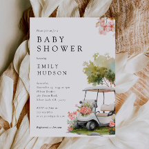 Golf Vamos a Par-tir Baby Shower