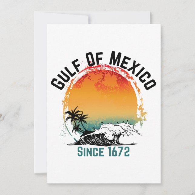 Invitación Golfo De México (Anverso)