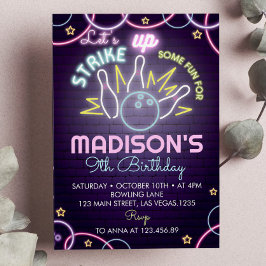 Invitación Golpe en la fiesta de cumpleaños