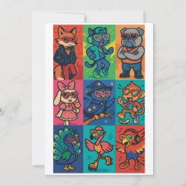 Invitación Golpes y bestias