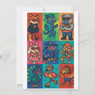 Invitación Golpes y bestias