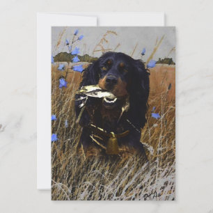 Invitación Gordon Setter