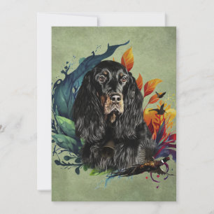 Invitación Gordon Setter