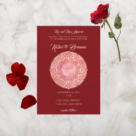 Invitación Gorgeous Mehndi Boda