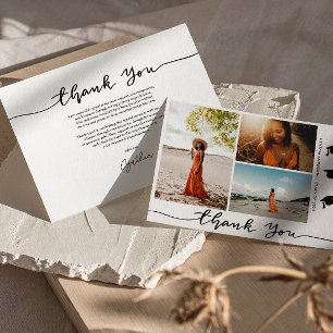 Invitación Gorra de Graduación Gracias Grad De Script