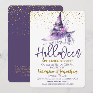 Invitación Gorra de la fiesta de Halloween para adultos