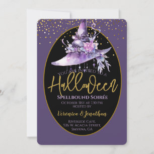 Invitación Gorra de la fiesta de Halloween para adultos
