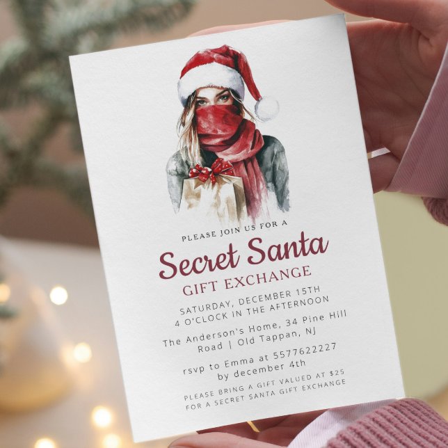 Invitación Gorra Rojo y Fiesta de los Navidades secretos Scar (Subido por el creador)