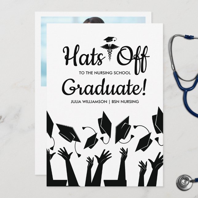 Invitación Gorras al Partido de Graduación de la Enfermería d (Subido por el creador)
