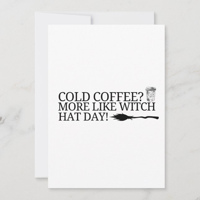 Invitación gorras brujos transparentes (Anverso)