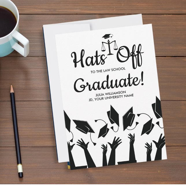 Invitación Gorras de Facultad de Derecho Del Partido De Gradu (Subido por el creador)