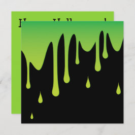 Invitación goteo de deslizamiento