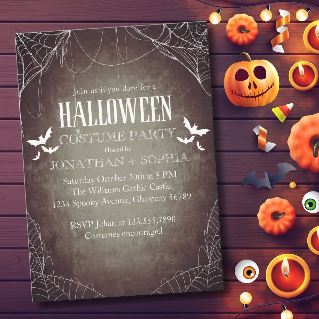 Invitación Gothic Halloween Party for Adults (Subido por el creador)