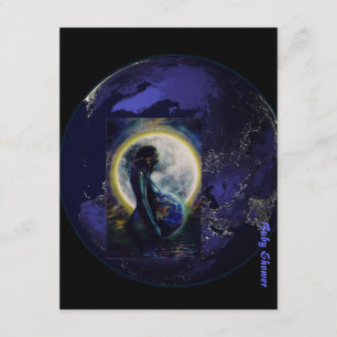 Invitación Gótico de Baby Shower