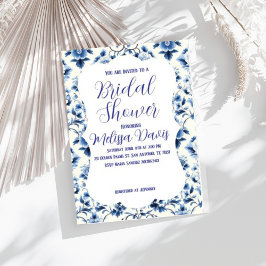 Invitación Grace Chinoiserie Bridal Shower Invitation