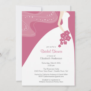 Invitación Graceful Bride Bridal Shower