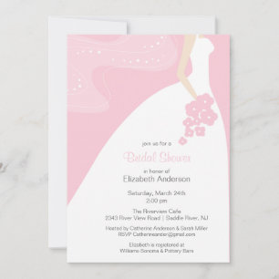 Invitación Graceful Bride Bridal Shower