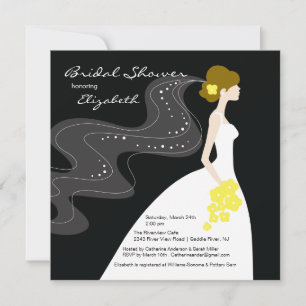 Invitación Graceful Bride Bridal Shower
