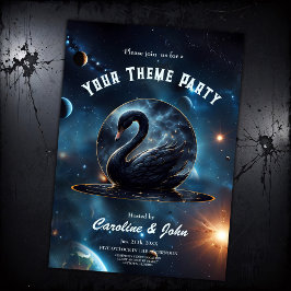 Invitación Gracia galáctica: El Cisne Negro.