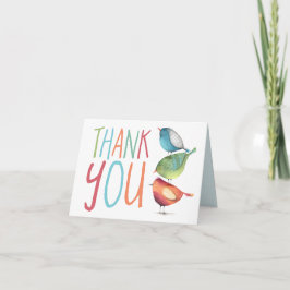 Invitación Gracias Birdie Card