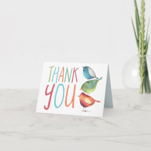 Invitación Gracias Birdie Card