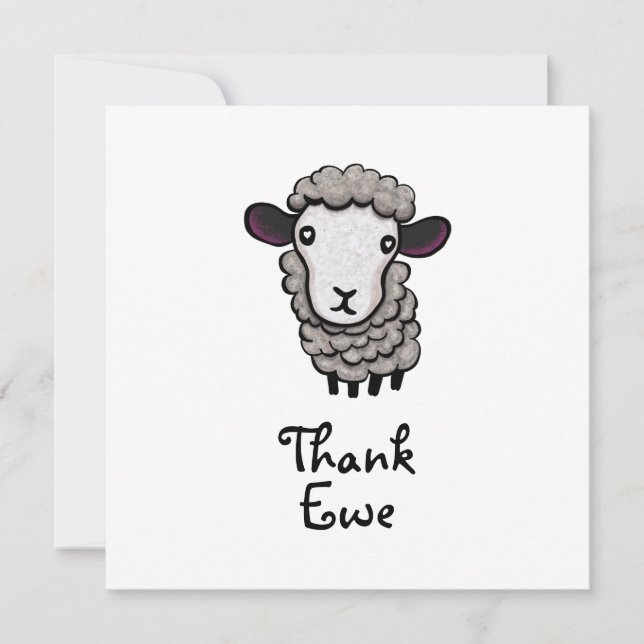 Invitación Gracias Ewe (Anverso)