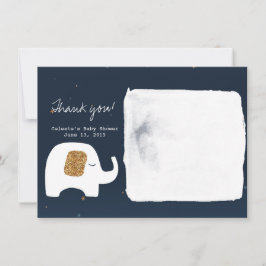 Invitación Gracias por la Baby Shower de Twinkle Little Star