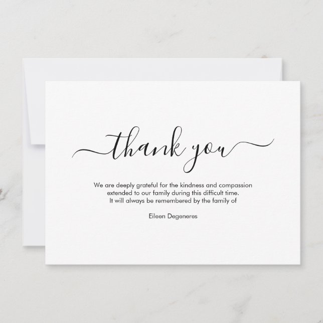 Invitación Gracias por la muerte de PixDezines, después del f (Anverso)