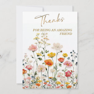 Invitación Gracias por ser un amigo increíble