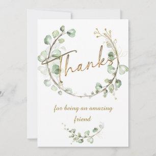 Invitación Gracias por ser un amigo increíble