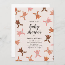 Graciosa ducha de bebés Neutral de género