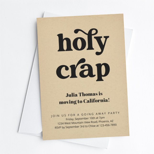 Invitación Graciosa sagrada trampa que se va de fiesta (Subido por el creador)