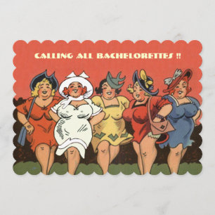 Invitación Graciosas solteras