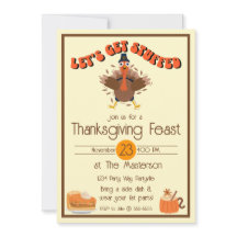 Gracioso Día de Acción de Gracias relleno