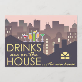 Invitación Gracioso Diseño Fiesta para el calentamiento de la